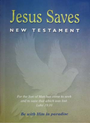 NASB Jesus Saves NT $1.13ea